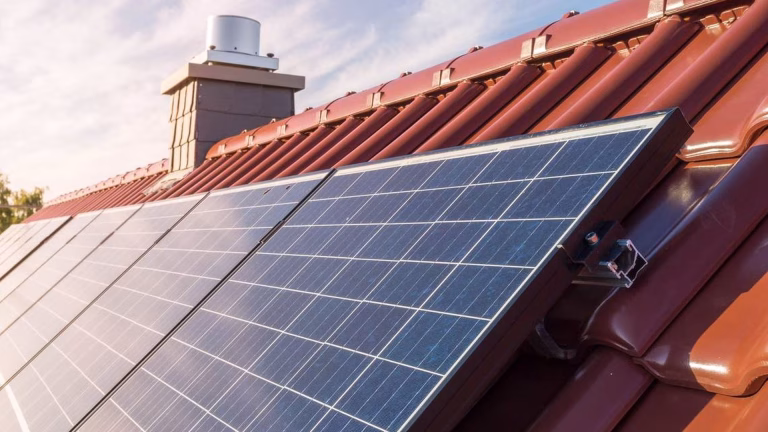 Wie funktioniert eine Photovoltaikanlage auf einem Hausdach mit Solarmodulen
