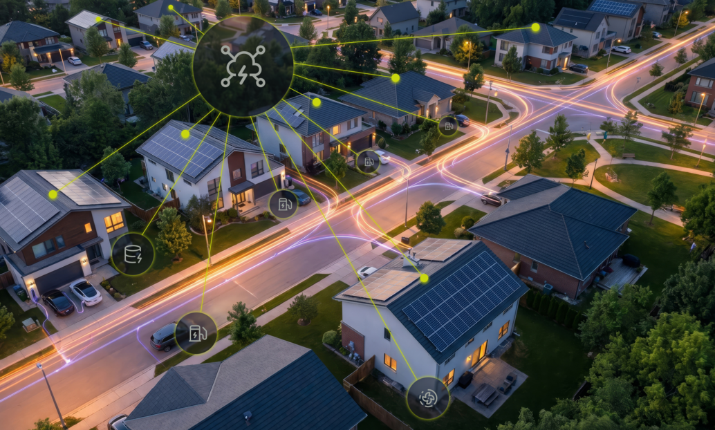 Virtuelle Kraftwerke für Privathaushalte mit Stromspeicher und Smart Meter