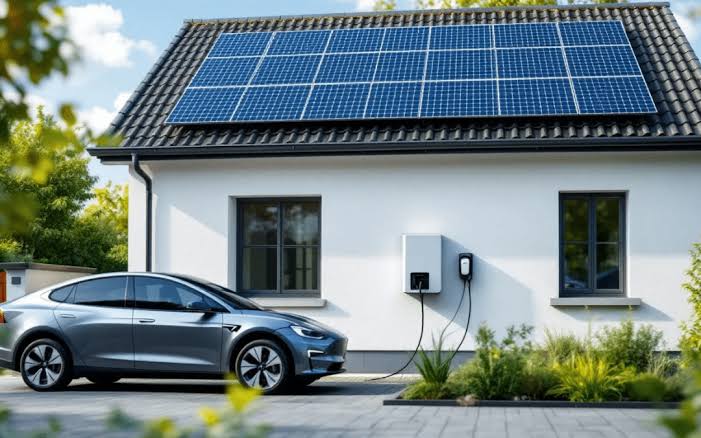 Wie viel Photovoltaik braucht ein Elektroauto mit Smart Energy Home und Solarstrom